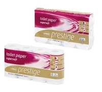 Papier toaletowy PRESTIGE 150 listków, 3 warstwy, celuloza