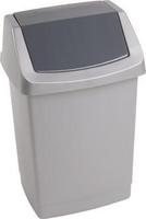 Kosz uchylny "Click-It" 1,5 l ; kolor szary lux ; CURVER